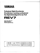 Yamaha REV7 Manuale del proprietario
