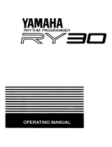Yamaha RY30 Manuale del proprietario