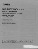 Yamaha TX1P Manuale utente