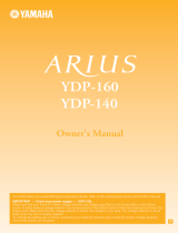 Yamaha YDP-160 Manuale del proprietario