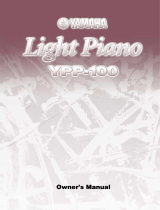 Yamaha YPP-100 Manuale utente