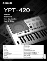 Yamaha YPT-420 Manuale del proprietario