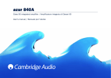 Cambridge Audio Azur 840A Manuale utente