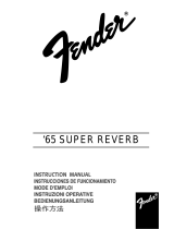Fender '65 Super Reverb® Manuale del proprietario