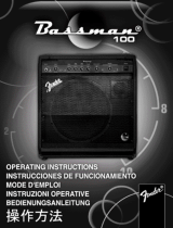 Fender Musical Instrument Amplifier 100 Manuale utente