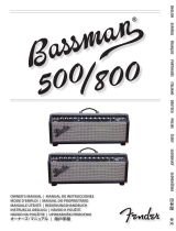 Fender Bassman® 500/800 Manuale del proprietario