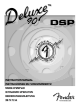 Fender Deluxe 90 DSP Manuale del proprietario