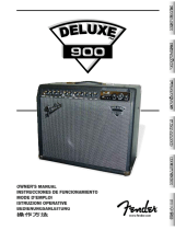 Fender Deluxe 900 Manuale utente