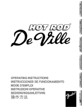 Fender Hot Rod DeVille Rev B Manuale del proprietario