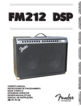Fender Musical Instrument Amplifier FM 212 DSP Manuale utente