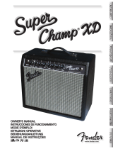 Fender Super Champ XD Manuale del proprietario