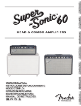 Fender Super-Sonic 60 Manuale del proprietario