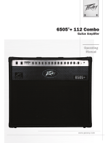 Peavey 6505 Plus 112 Guitar Combo Amp Manuale utente