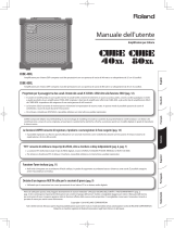 Roland CUBE-40XL Manuale utente