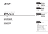 Denon AVR-1611 Manuale del proprietario