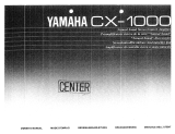 Yamaha CX-1000 Manuale del proprietario