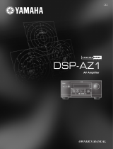 Yamaha DSP-AZ1 Manuale utente