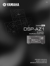 Yamaha DSP-AZ1 Manuale del proprietario