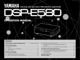 Yamaha DSP-E580 Manuale del proprietario