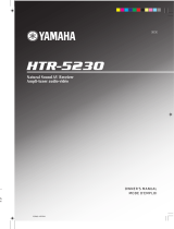 Yamaha HTR-5230 Manuale utente