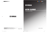 Yamaha HTR-5280 Manuale utente