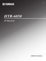 Yamaha HTR-6050 Manuale del proprietario