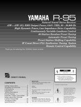 Yamaha R-95 Manuale del proprietario