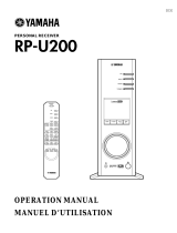 Tamaha RP-U200 Manuale utente