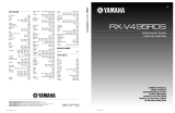 Yamaha RX-V495RDS Manuale utente