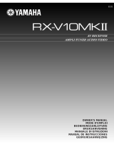 Yamaha RX-V10MKII Manuale del proprietario