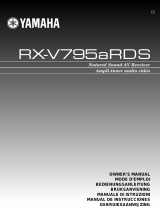 Yamaha RX-V795aRDS Manuale utente