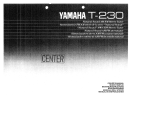 Yamaha T-230 Manuale del proprietario