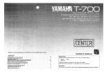 Yamaha T-700 Manuale del proprietario