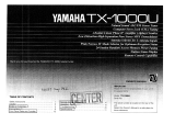 Yamaha TX-1000 Manuale del proprietario