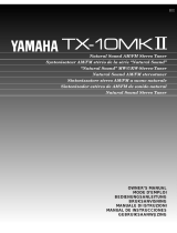Yamaha TX-10MKII Manuale del proprietario