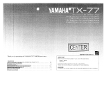 Yamaha TX-77 Manuale del proprietario