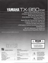 Yamaha TX-950 Manuale del proprietario