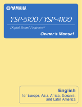 Yamaha YSP-4100 Manuale utente