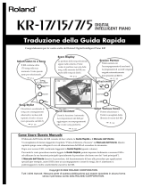 Roland KR-7 Manuale utente