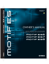 Yamaha MOTIFES6 Manuale utente