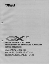 Yamaha QX1 Manuale del proprietario