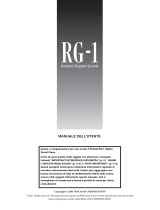 Roland RG-1 Manuale utente