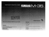 Yamaha M-35 Manuale del proprietario