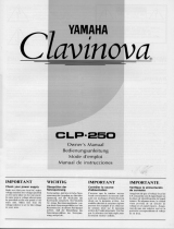 Yamaha CLP-250 Manuale del proprietario