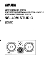 Yamaha NS-40M Manuale del proprietario