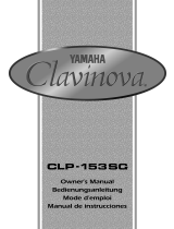 Yamaha CLP-153SG Manuale del proprietario