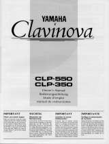 Yamaha CLP-350 Manuale del proprietario