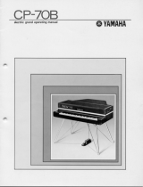 Yamaha CP-80 Manuale del proprietario