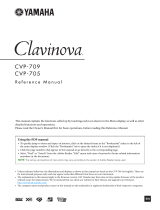 Yamaha Clavinova CVP-705 Manuale del proprietario