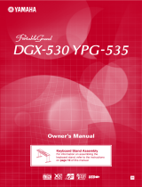 Yamaha DGX-530 Manuale del proprietario